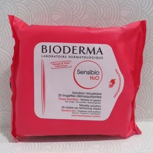 BIODERMA💥MICELLE SOLUTION 25 MAKE-UP REMOVING WIPES SENSITIVE SKIN💥